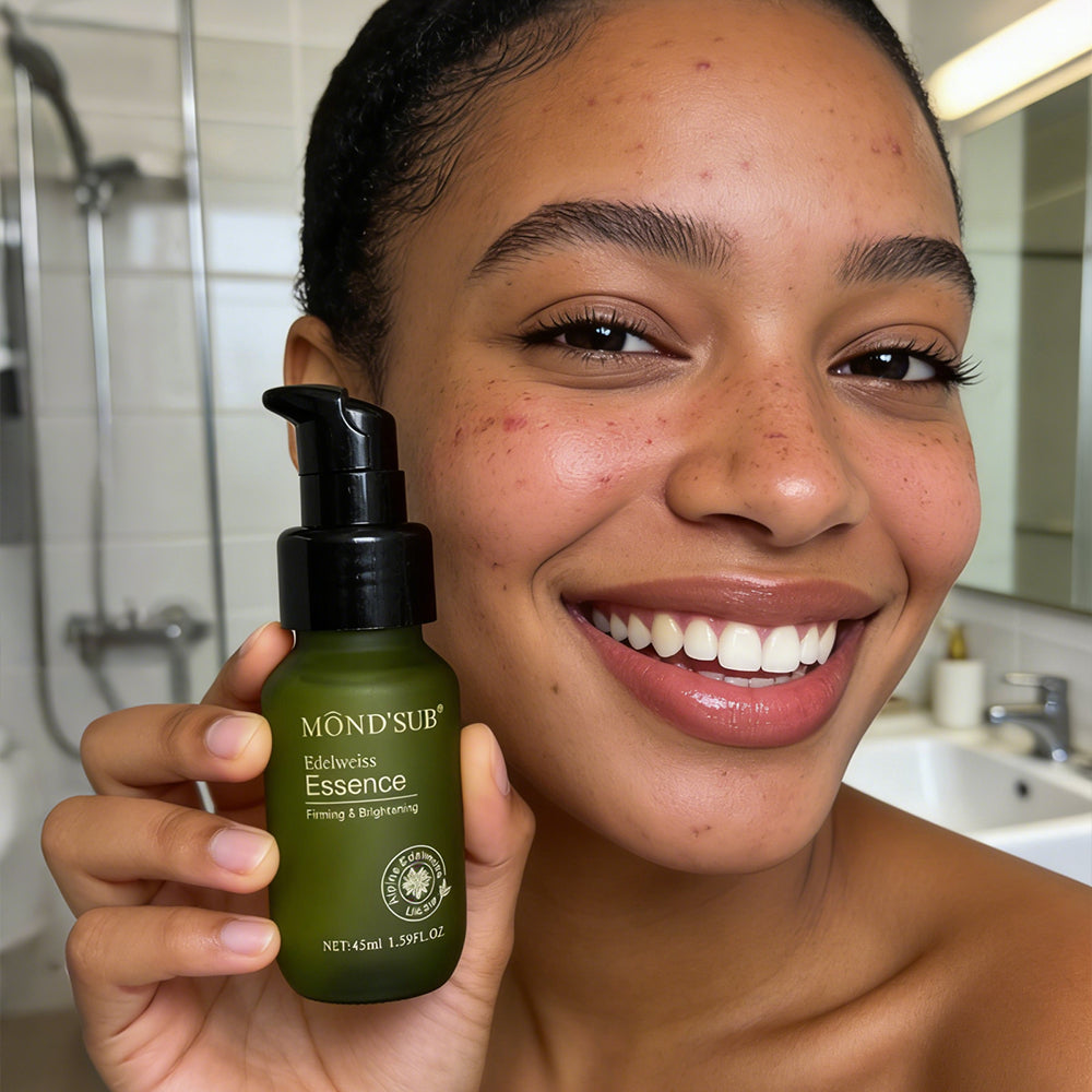 Edelweiss routine for sensitive skin that wants lightweight daily support